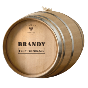 Fruit distillate barrel